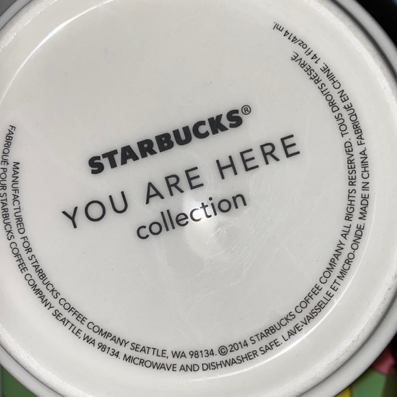 🆕☕️🧜‍♀️STARBUCKS ‘YOU ARE HERE’ Coffee Mug - NEW YORK - Picture 3 of 8